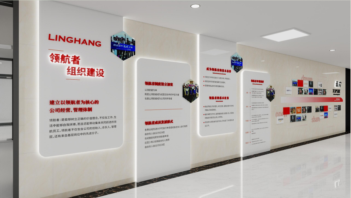 河南跨境电商基地的企业文化墙该怎么设计？